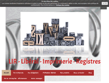 Tablet Screenshot of lir-registres.fr